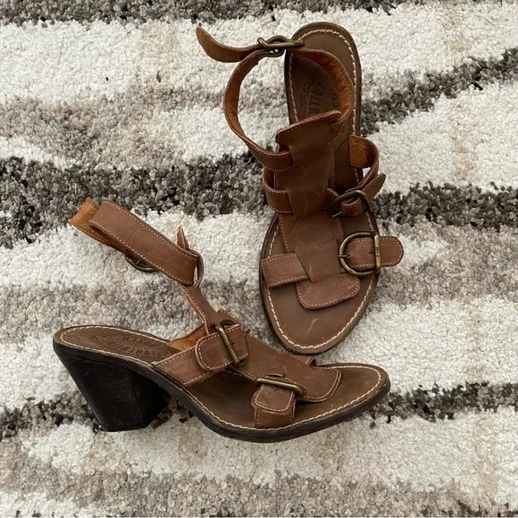 FIORENTINI + BAKERLeather Gladiator Sandals